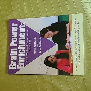 NEW Brain Power Enrichment: Level 3 Workbook Student Version Grades 8-10